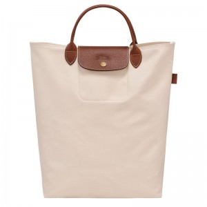 Beige Longchamp Le Pliage Original M Men Tote Bag | Indonesia-528QDLRKW
