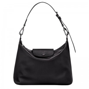 Black Longchamp Le Pliage Xtra M Women Hobo Bag | Indonesia-318TWQVJA