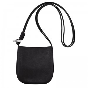 Black Longchamp Le Roseau S Women Crossbody Bag | Indonesia-603XRNLMW