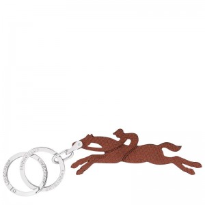 Brown Longchamp Le Pliage Women Key Rings | Indonesia-964BGYAEX