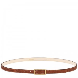 Brown Longchamp Épure Women Belt | Indonesia-079EFTLZN