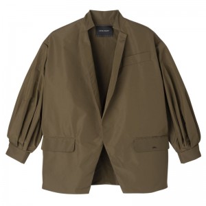 Olive Longchamp Kimono Women Jacket | Indonesia-038YJOFGU
