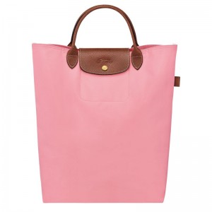 Pink Longchamp Le Pliage Original M Men Tote Bag | Indonesia-875NKCGME