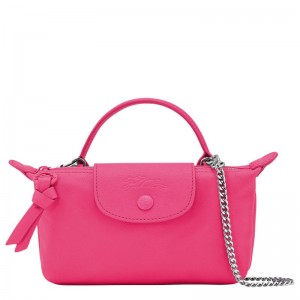 Pink Longchamp Le Pliage Xtra Xs Women Pouch | Indonesia-579EPCIKX