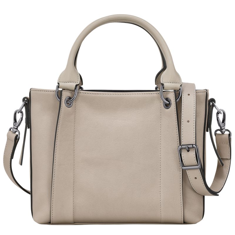 Beige Longchamp 3D S Women Handbag | Indonesia-547PZTGEM