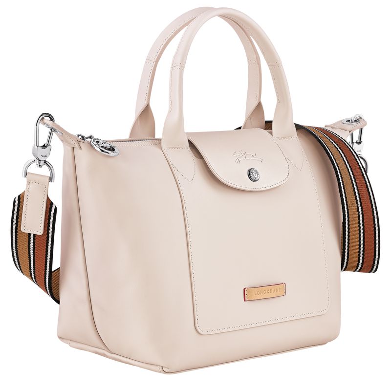 Beige Longchamp Le Pliage Xtra S Men Handbag | Indonesia-240TWPLQC