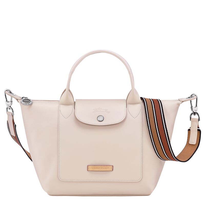 Beige Longchamp Le Pliage Xtra S Men Handbag | Indonesia-240TWPLQC
