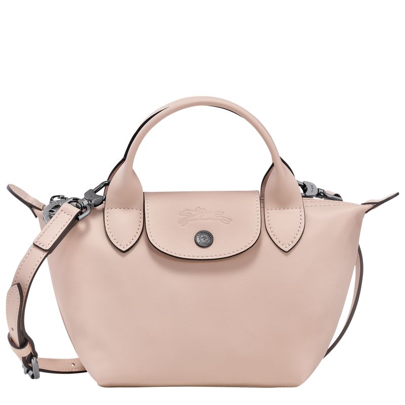 Beige Longchamp Le Pliage Xtra Xs Women Handbag | Indonesia-768MFOHNY