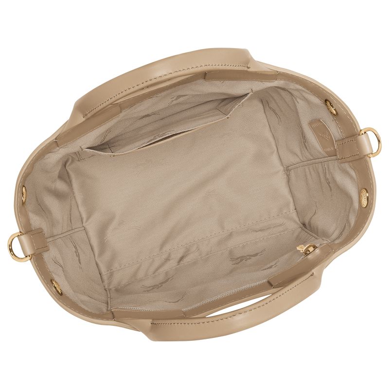 Beige Longchamp Le Roseau S Women Handbag | Indonesia-169UHOBYP