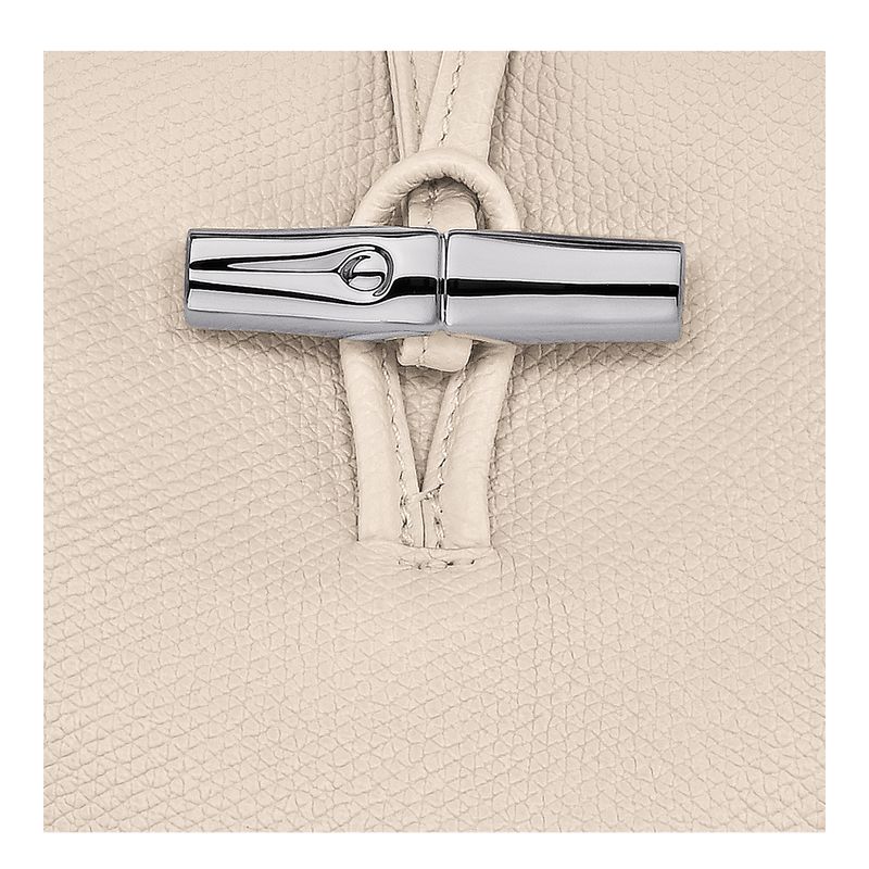 Beige Longchamp Le Roseau Xs Women Bucket Bag | Indonesia-657PRLWZX