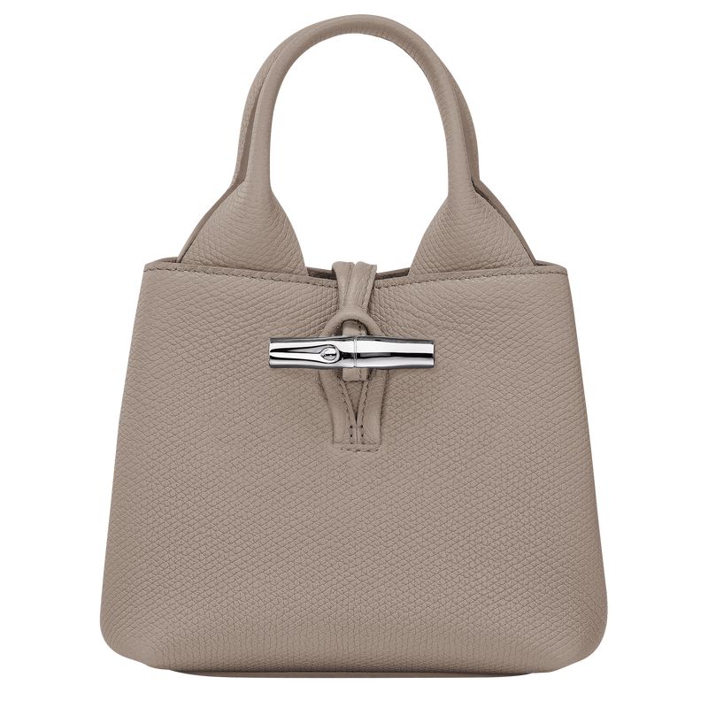 Beige Longchamp Le Roseau Xs Women Handbag | Indonesia-736WOKLVR