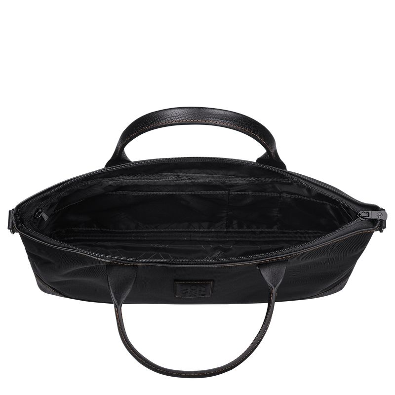 Black Longchamp Boxford S Men Briefcase | Indonesia-351FNLIAS