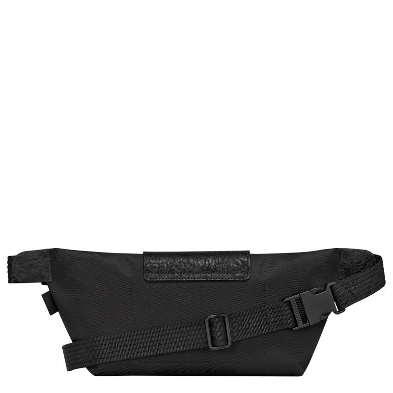 Black Longchamp Le Pliage Energy M Men Belt Bag | Indonesia-921OQPMBS