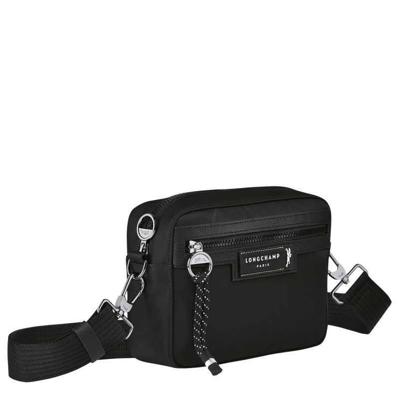 Black Longchamp Le Pliage Energy S Camera Men Crossbody Bag | Indonesia-695KXIPNB