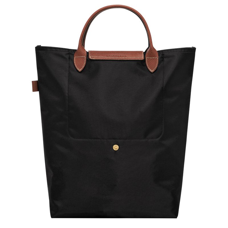Black Longchamp Le Pliage Original M Men Tote Bag | Indonesia-720DQMPRV