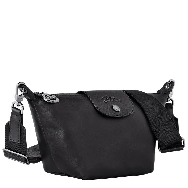 Black Longchamp Le Pliage Xtra Xs Women Crossbody Bag | Indonesia-418NPDJIA