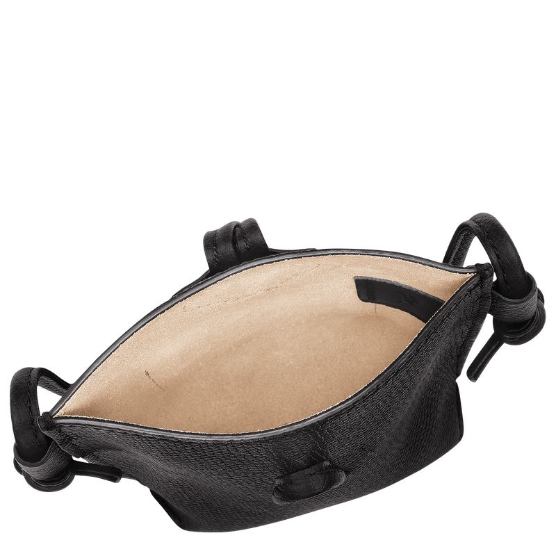 Black Longchamp Le Roseau Women Phone Case | Indonesia-209ACZSYQ