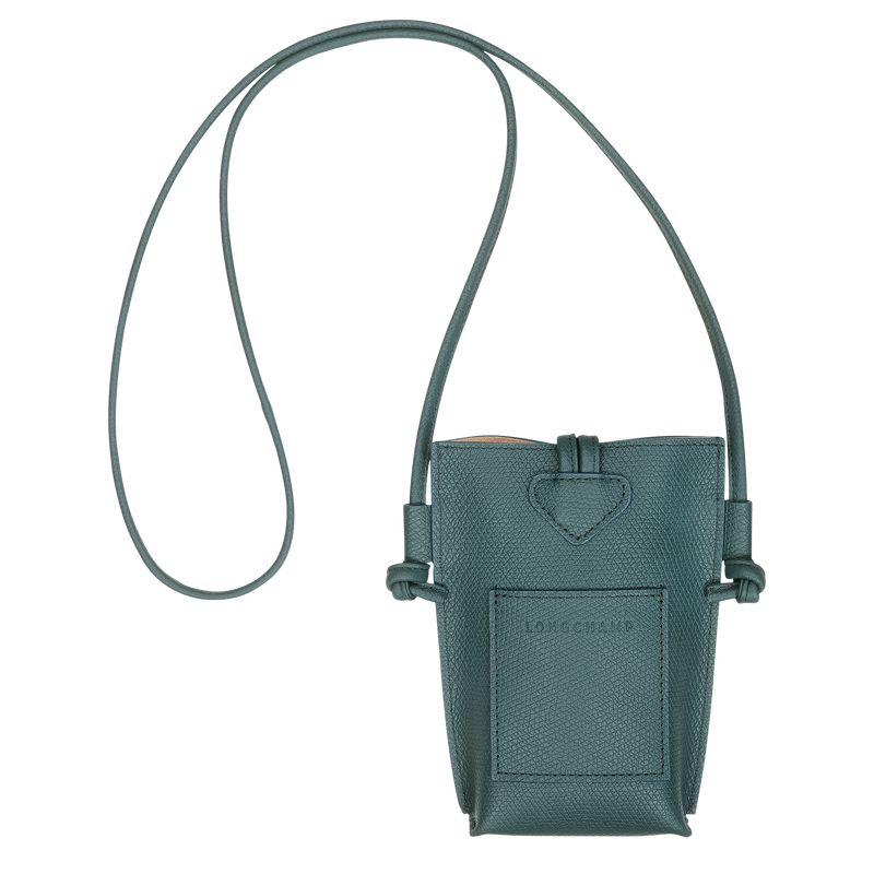 Blue Green Longchamp Le Roseau Women Phone Case | Indonesia-654BHJCNX
