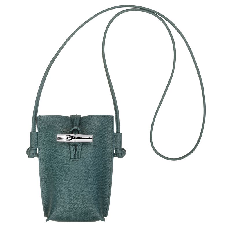 Blue Green Longchamp Le Roseau Women Phone Case | Indonesia-654BHJCNX
