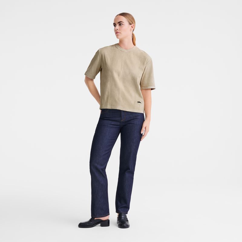Blue Longchamp Denim Women Jeans | Indonesia-160CHDZRT