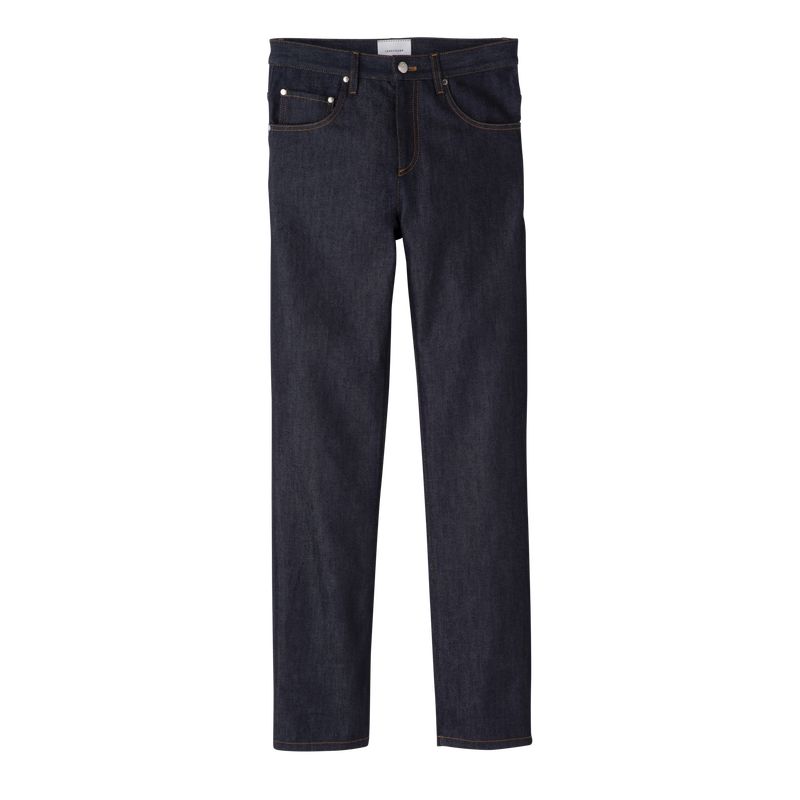 Blue Longchamp Denim Women Jeans | Indonesia-160CHDZRT