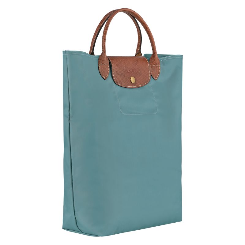 Blue / Brown Longchamp Le Pliage Original M Men Tote Bag | Indonesia-610PUFLTG