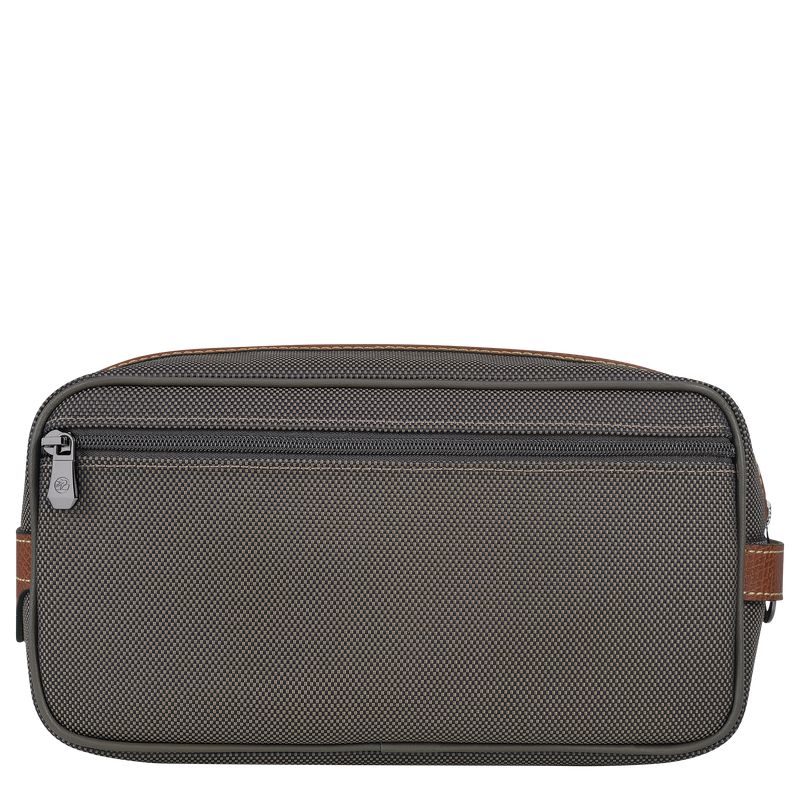Brown Longchamp Boxford Women Toiletry Bags | Indonesia-247XVNYLO