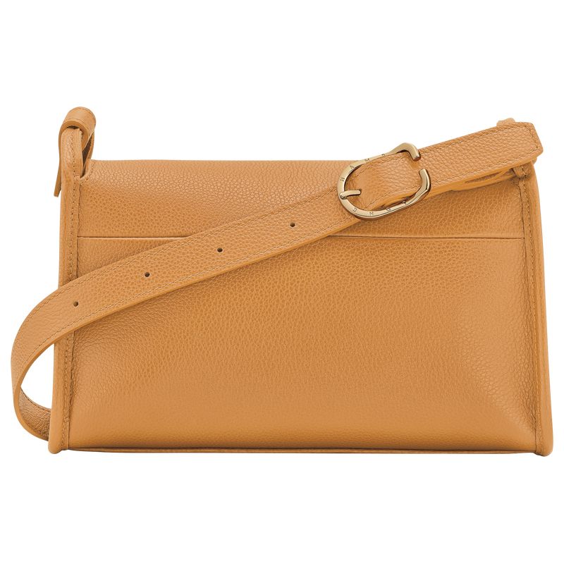 Brown Longchamp Le Foulonné M Women Crossbody Bag | Indonesia-437XTFBMV