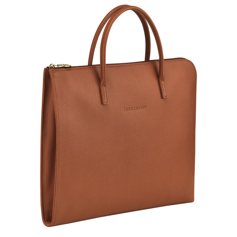 Brown Longchamp Le Foulonné S Women Briefcase | Indonesia-015VTPFCH