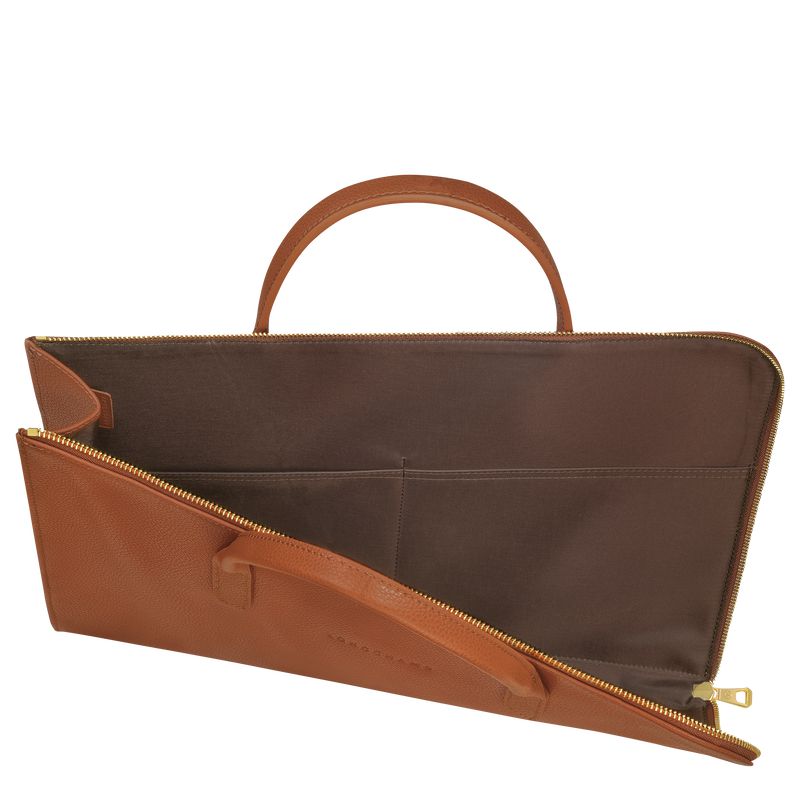 Brown Longchamp Le Foulonné S Women Briefcase | Indonesia-015VTPFCH