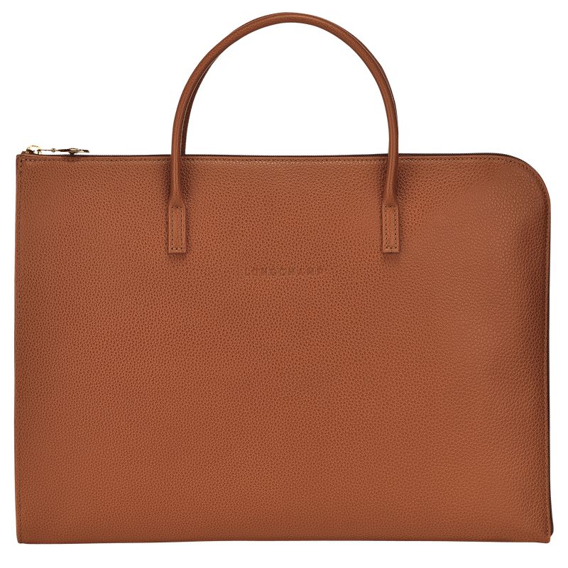 Brown Longchamp Le Foulonné S Women Briefcase | Indonesia-015VTPFCH