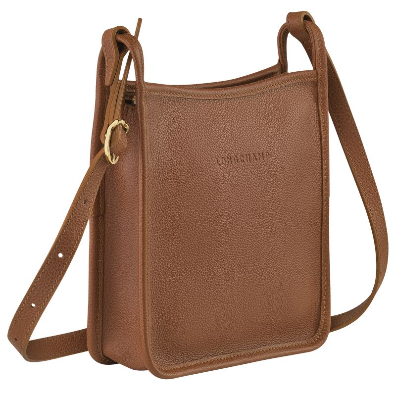 Brown Longchamp Le Foulonné S Women Crossbody Bag | Indonesia-071IHVUQP