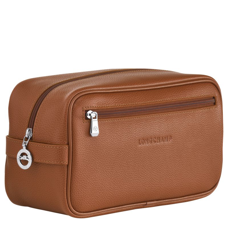 Brown Longchamp Le Foulonné Women Toiletry Bags | Indonesia-140OXIHBM