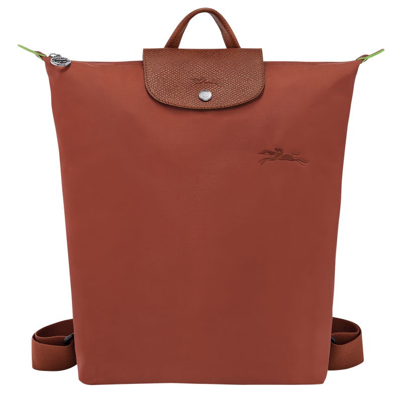 Brown Longchamp Le Pliage Green M Women Backpack | Indonesia-836CFOZPI