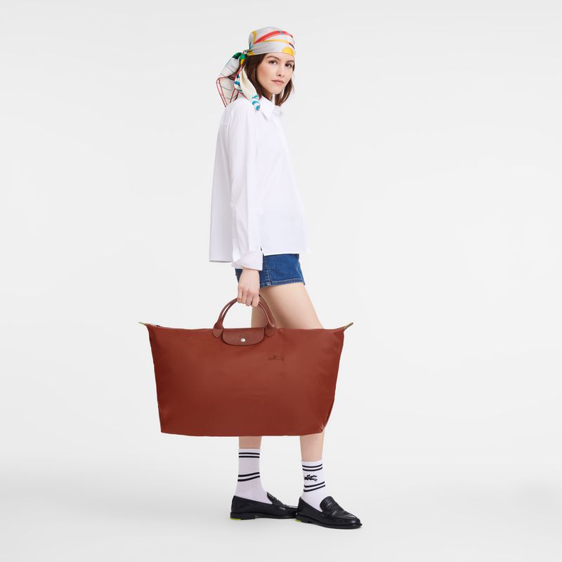 Brown Longchamp Le Pliage Green Xl Women Travel Bag | Indonesia-107GIAJXD