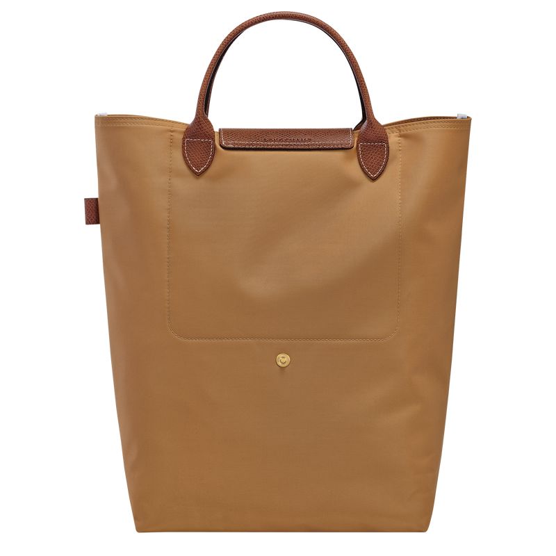 Brown Longchamp Le Pliage Original M Men Tote Bag | Indonesia-632IVBFZQ