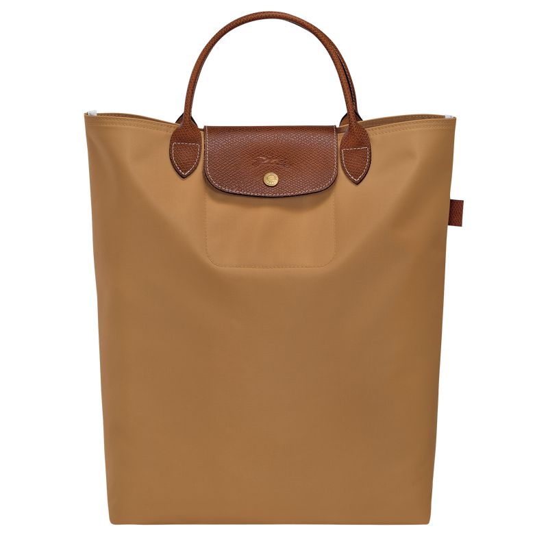 Brown Longchamp Le Pliage Original M Men Tote Bag | Indonesia-632IVBFZQ