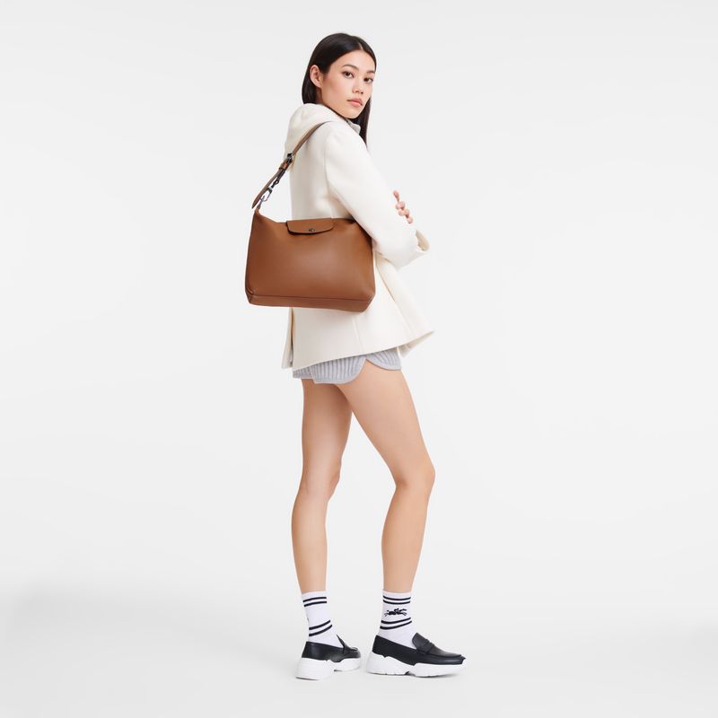Brown Longchamp Le Pliage Xtra M Women Hobo Bag | Indonesia-519PSVGZF