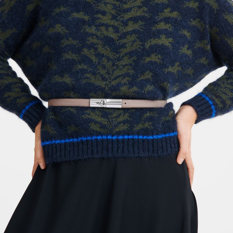 Brown Longchamp Le Roseau Women Belt | Indonesia-320QJTOSB