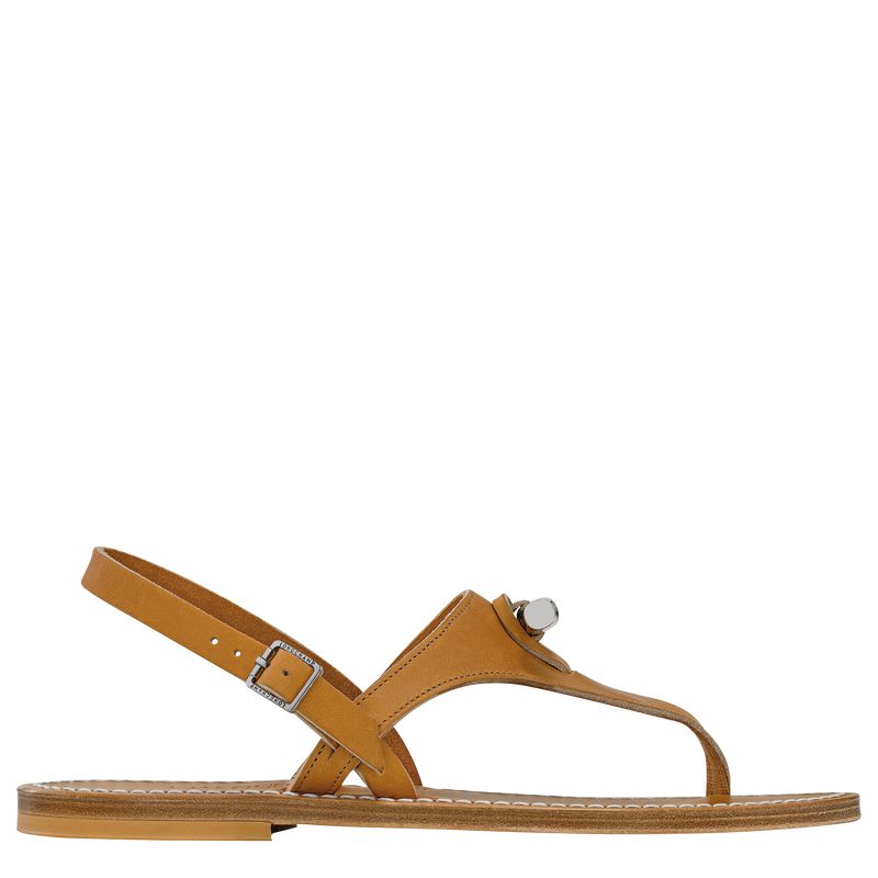 Brown Longchamp X K.Jacques Women Sandals | Indonesia-425URIWDJ
