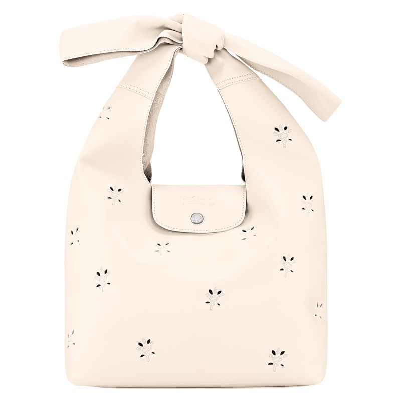 Cream Longchamp Le Pliage Xtra M Women Shoulder Bag | Indonesia-570IUBQMP