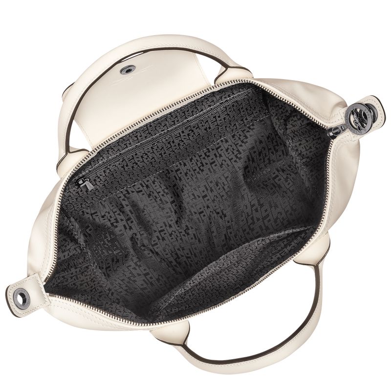 Cream Longchamp Le Pliage Xtra S Women Handbag | Indonesia-039AFZGLI