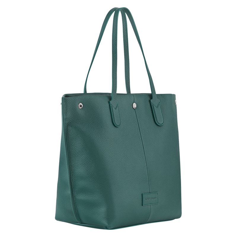 Dark Green Longchamp Essential L Men Tote Bag | Indonesia-086IMYQCS