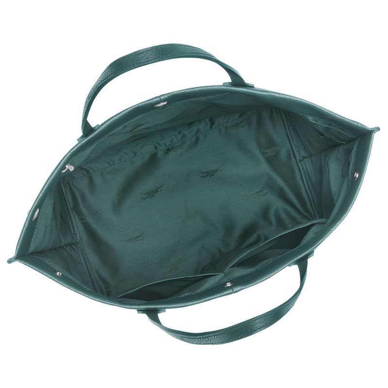 Dark Green Longchamp Essential L Men Tote Bag | Indonesia-086IMYQCS