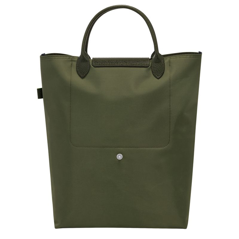 Dark Green Longchamp Le Pliage Green M Men Tote Bag | Indonesia-284EUJQAG