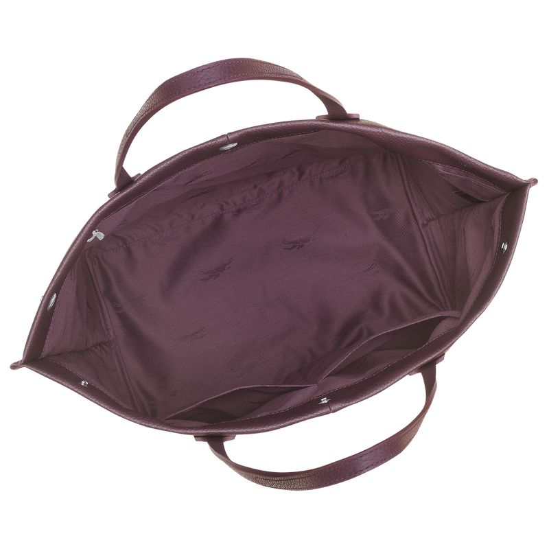 Dark Purple Longchamp Essential L Men Tote Bag | Indonesia-068AWZRXG