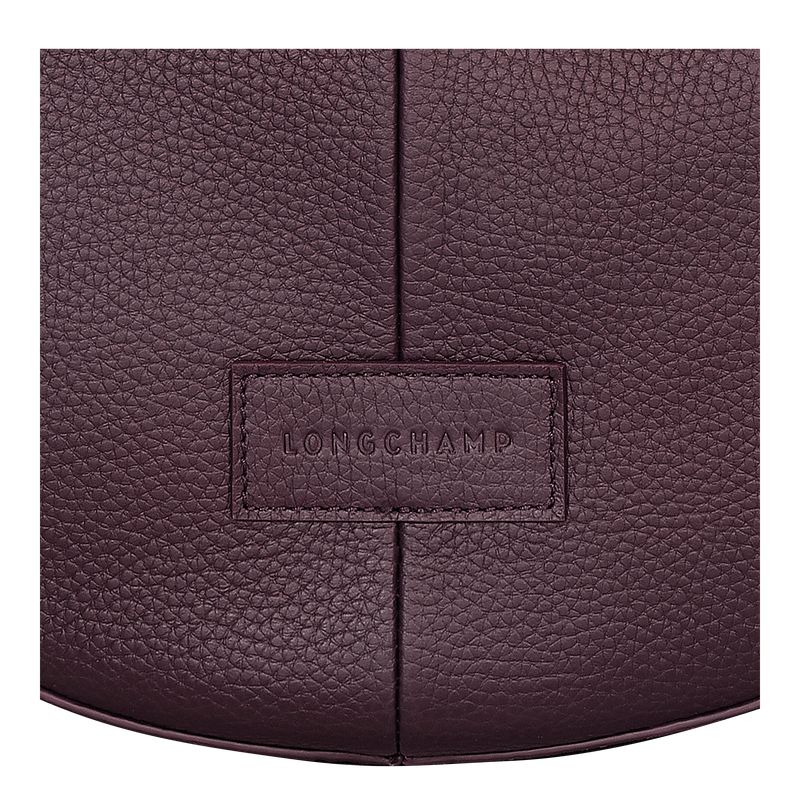 Dark Purple Longchamp Essential L Women Crossbody Bag | Indonesia-217NIARST