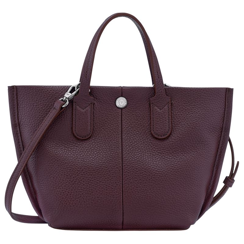 Dark Purple Longchamp Essential Xs Women Handbag | Indonesia-561BNTECR