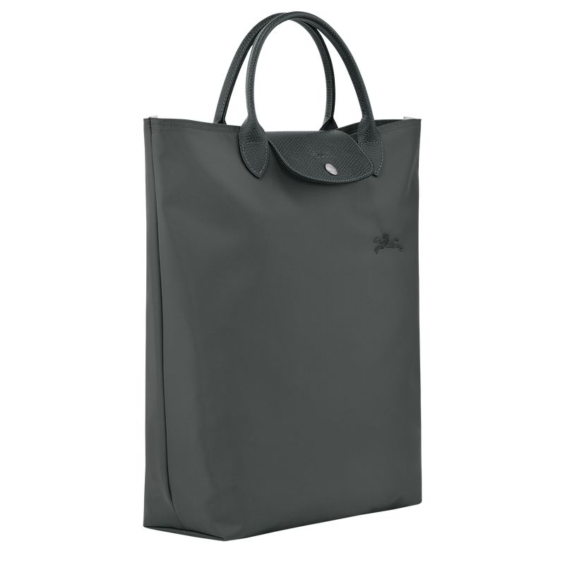 Deep Grey Longchamp Le Pliage Green M Men Tote Bag | Indonesia-102SDWXBC