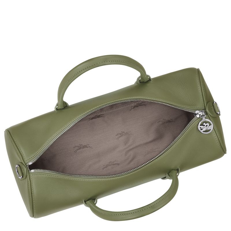 Green Longchamp Daylong L Women Handbag | Indonesia-391KIOEDG